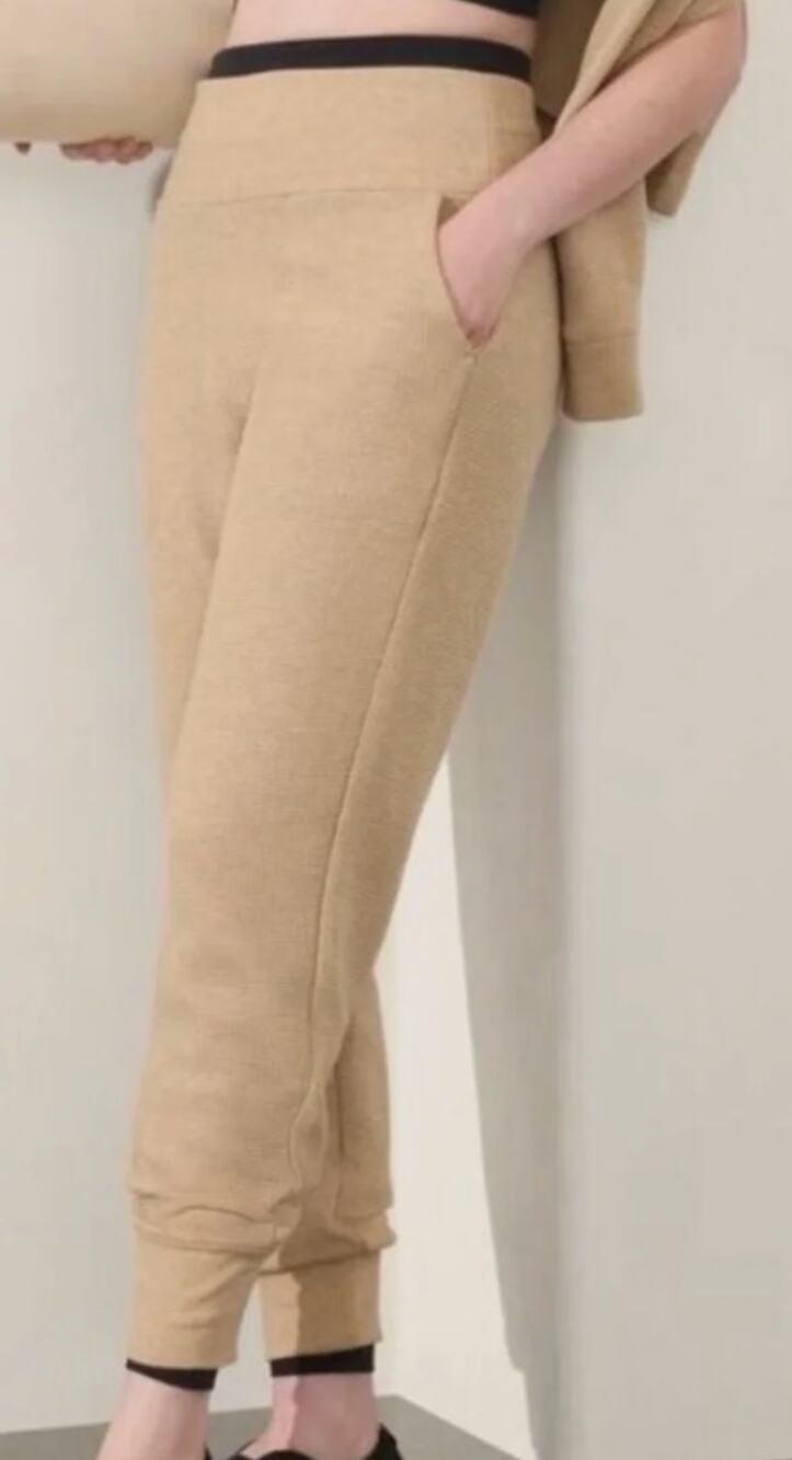 NEW Athleta Women's Coaster Luxe Waffle High Rise Pull-on Jogger XS
